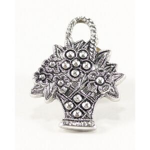Avon Flower Basket Scatter Pin